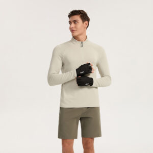 Long-Sleeve 1/4 Zip midlayer Men's Long-Sleeve Shirt for golf