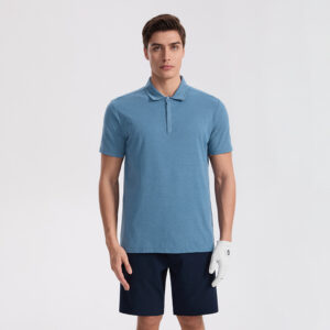 Polo Shirt Men's golf Shirt Men's Sports Casual Short-Sleeve Top Quick-Dry Skin-Friendly
