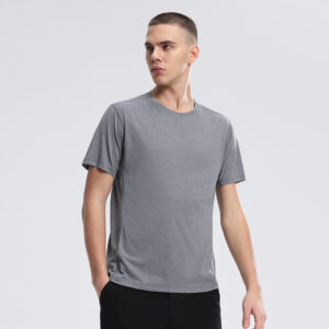 Men's Outdoor Short-Sleeve T-Shirt Casual Wear solid color
