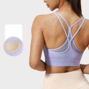 Women's yoga wear athletic Crop Fitness  yoga bra