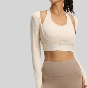 sports bra for women criss cross beauty back fitness bra