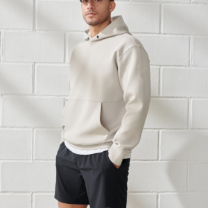 Customize Men's hoodie with kangaroo pocket and zipper phone pocket