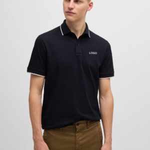 Golf polo confortable short sleeve polo shirt