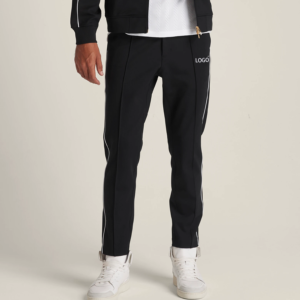 Men's tracksuit set grey color sports jogger pants